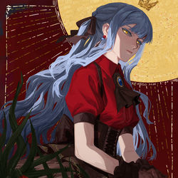 This is a pixiv picture whose title is 君临.