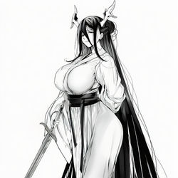 This is a pixiv picture whose title is 魔族入侵！宗门女修变得奇怪？（预告二）.