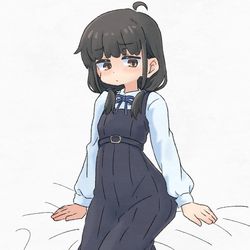 This is a pixiv picture whose title is 学校指定の下着.