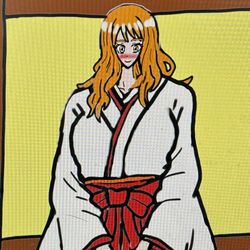 This is a pixiv picture whose title is 巫女鳴子💕🌅.