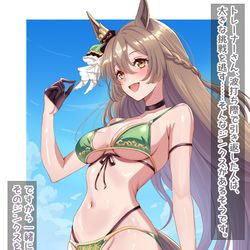 This is a pixiv picture whose title is (おまけ)サトノダイヤモンドづくし（修正版）.