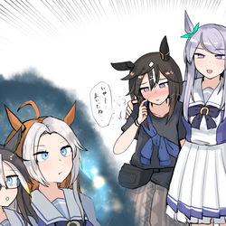 This is a pixiv picture whose title is マステ.