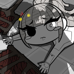 This is a pixiv picture whose title is 알비나.