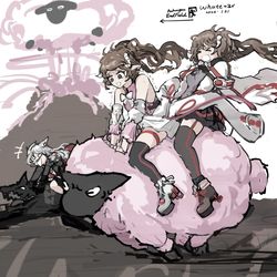 This is a pixiv picture whose title is Front Dush！.