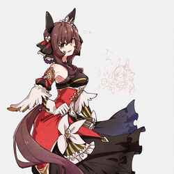 This is a pixiv picture whose title is ウマ落書きまとめ24.