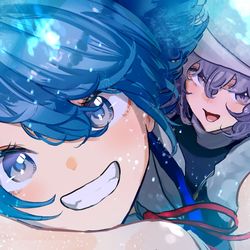 This is a pixiv picture whose title is さいきょー寒波.