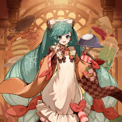 This is a pixiv picture whose title is 【お仕事】2026年一番くじ 雪ミク（雪ミク2024）.