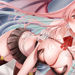 This is a pixiv picture whose title is サキュバスマッサージ.