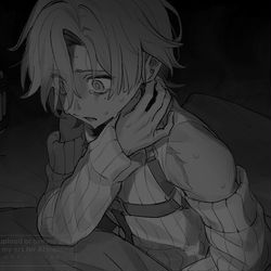 This is a pixiv picture whose title is 悪夢.