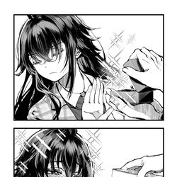 This is a pixiv picture whose title is 意志の強い女.