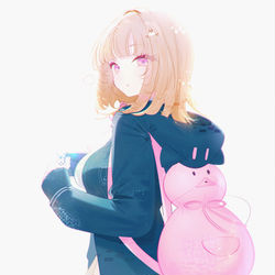 This is a pixiv picture whose title is 超高校級のゲーマー.