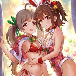 This is a pixiv picture whose title is 🎄 𝑀𝑒𝑟𝑟𝑦 𝐶ℎ𝑟𝑖𝑠𝑡𝑚𝑎𝑠 ₊*◞🦌2025　再アップ.