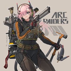 This is a pixiv picture whose title is RAIDER.