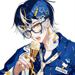 This is a pixiv picture whose title is animate×pixiv「アニメイトブックカバーコンテスト」.