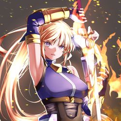 This is a pixiv picture whose title is シグナム.