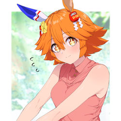 This is a pixiv picture whose title is ノースリーブの私服フクちゃん.