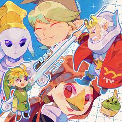 This is a pixiv picture whose title is ゼルダ詰め16.