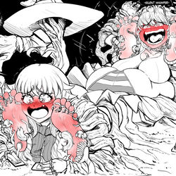 This is a pixiv picture whose title is Ale and Eria: Vile Flora.