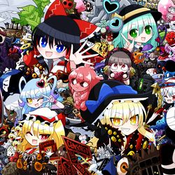 This is a pixiv picture whose title is ロボトミ実況エンドカード.