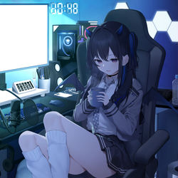 This is a pixiv picture whose title is 一ノ瀬うるは.