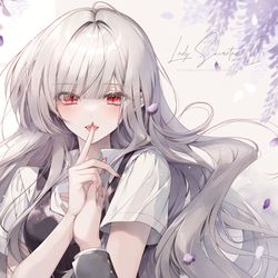 This is a pixiv picture whose title is 白妙様.