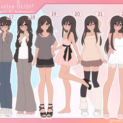 This is a pixiv picture whose title is Avelyn Timeline.