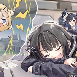 This is a pixiv picture whose title is アークナイツ：エンドフィールド.