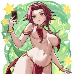 This is a pixiv picture whose title is Akiza - Egyptian.