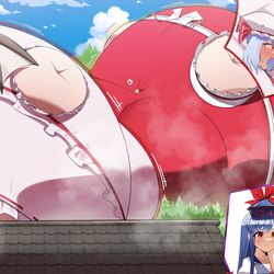 This is a pixiv picture whose title is Touhou Project.