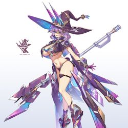 This is a pixiv picture whose title is ビキニアーマー.