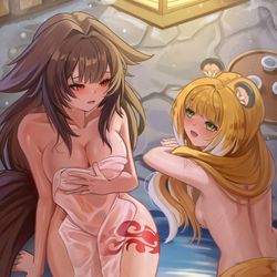 This is a pixiv picture whose title is Ye Shunguang & Ju Fufu.