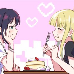 This is a pixiv picture whose title is ハピエンパンケーキ𓌉🥞𓇋 ‎.