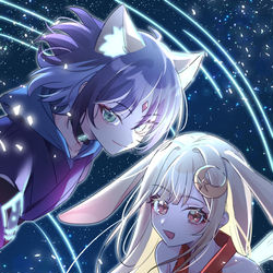 This is a pixiv picture whose title is 超かぐや姫！.