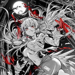 This is a pixiv picture whose title is 超再生.