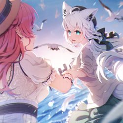 This is a pixiv picture whose title is こっちおいでよ.