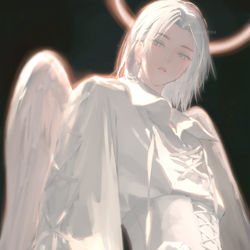 This is a pixiv picture whose title is 天使.