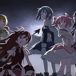 This is a pixiv picture whose title is まどか☆マギカ.