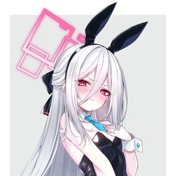 This is a pixiv picture whose title is バニー服ケイちゃん🐰.