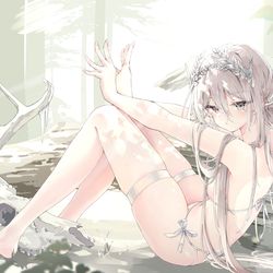This is a pixiv picture whose title is forest.