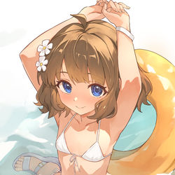 This is a pixiv picture whose title is 周防桃子.