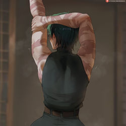 This is a pixiv picture whose title is Maki Zenin.