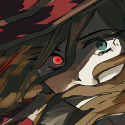 This is a pixiv picture whose title is 预知眼.