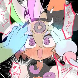 This is a pixiv picture whose title is 催眠地獄！.