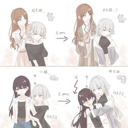 This is a pixiv picture whose title is 要乐奈是什么品种的猫.