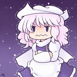 This is a pixiv picture whose title is さむ～；.