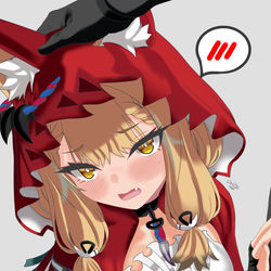 This is a pixiv picture whose title is Rossina Wulfperl Luppino 😭😭.