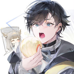 This is a pixiv picture whose title is 🍎.