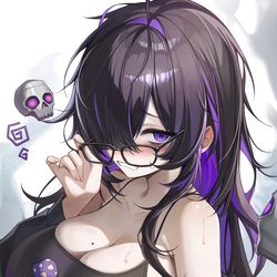 This is a pixiv picture whose title is 𝑳𝒂𝒃𝒆𝒍.