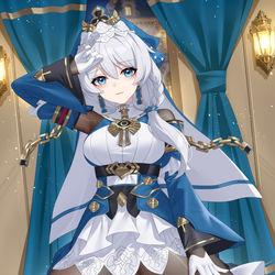 This is a pixiv picture whose title is 德丽莎.