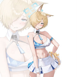 This is a pixiv picture whose title is 応援団カンナ.